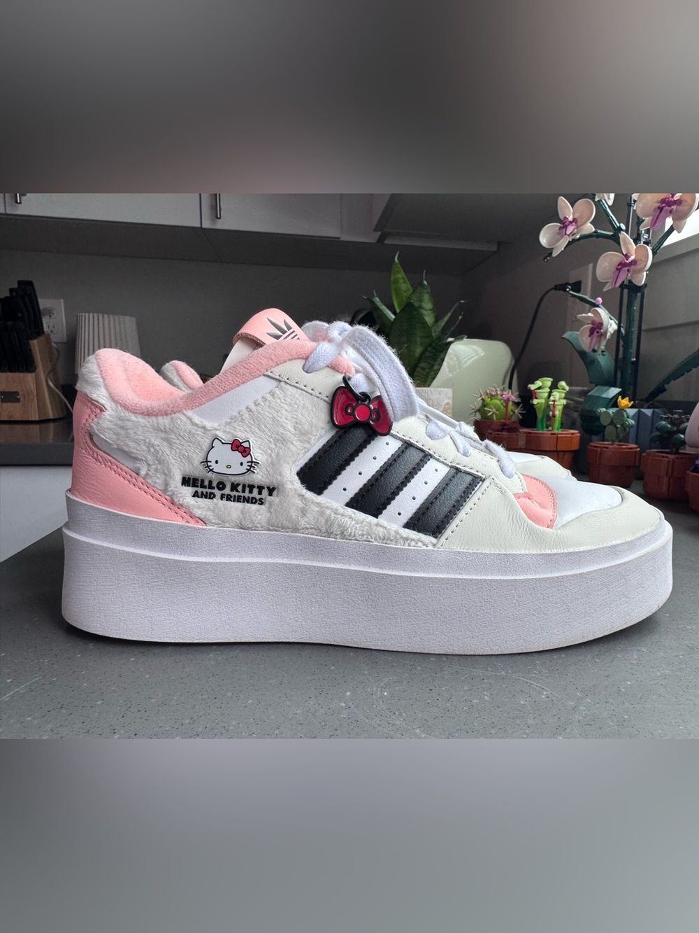 Adidas Low Platform Hello Kitty Sneaker